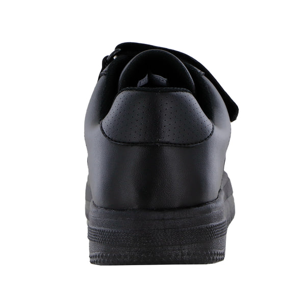 Tenis Escolar Negro para Niño Bambino Bm1109 con Doble Velcro