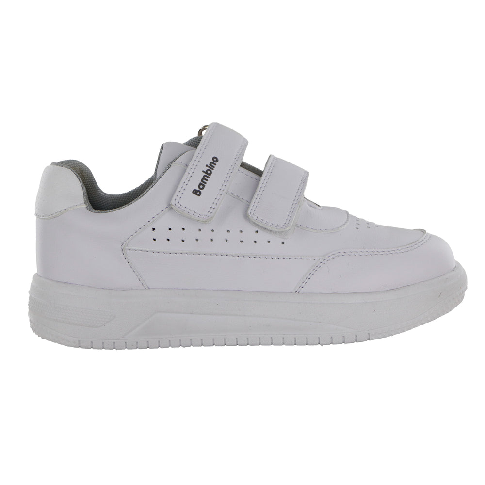 Tenis Escolar Bambino BA1109 Unisex Velcro Cómodos Duraderos