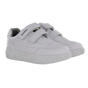 Tenis Escolar Bambino BA1109 Unisex Velcro Cómodos Duraderos