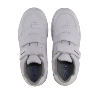 Tenis Escolar Bambino BA1109 Unisex Velcro Cómodos Duraderos