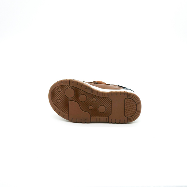 Tenis Infantil Bambino BA7213 Camel con Dinosaurio