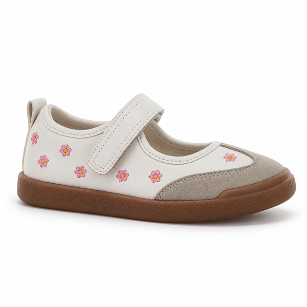 Zapato para Niña Tipo Sneakerina Infantil Bambino BM6601 con Flores