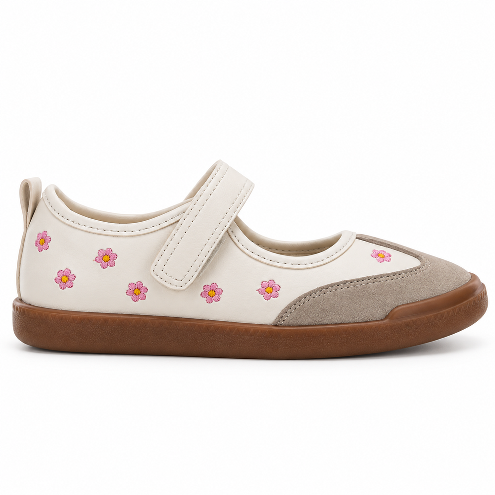 Zapato para Niña Tipo Sneakerina Infantil Bambino BM6601 con Flores