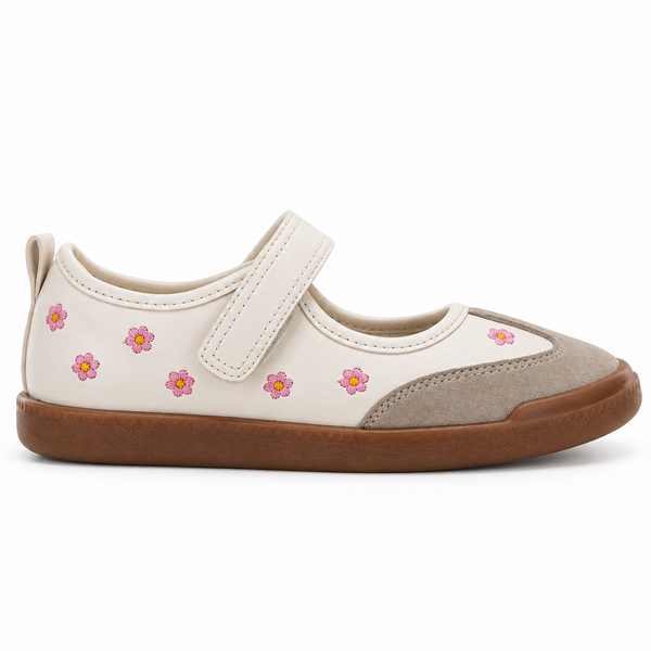 Zapato para Niña Tipo Sneakerina Infantil Bambino BM6601 con Flores